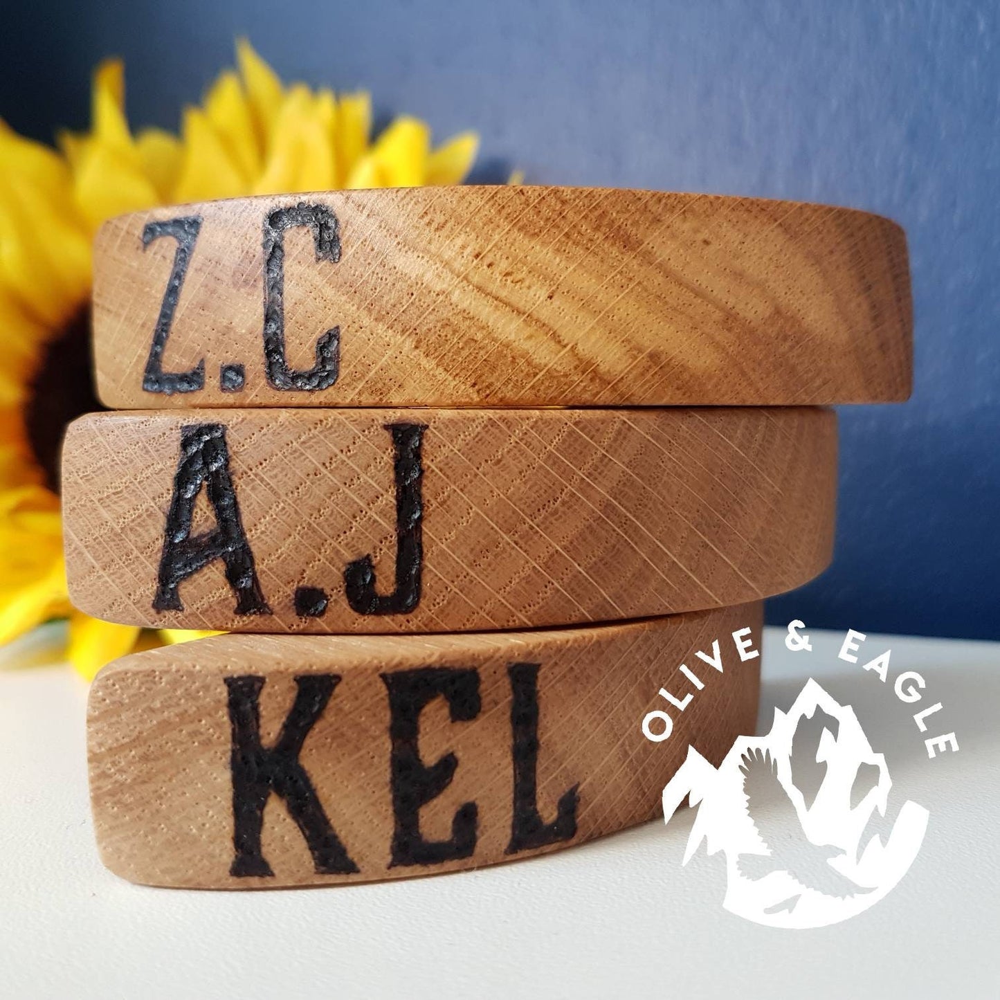 Personalised Oak Page Spreader