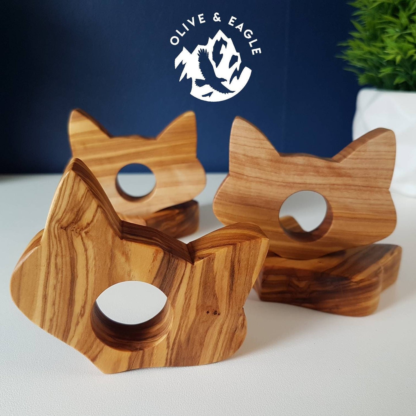 Personalised cat page holder