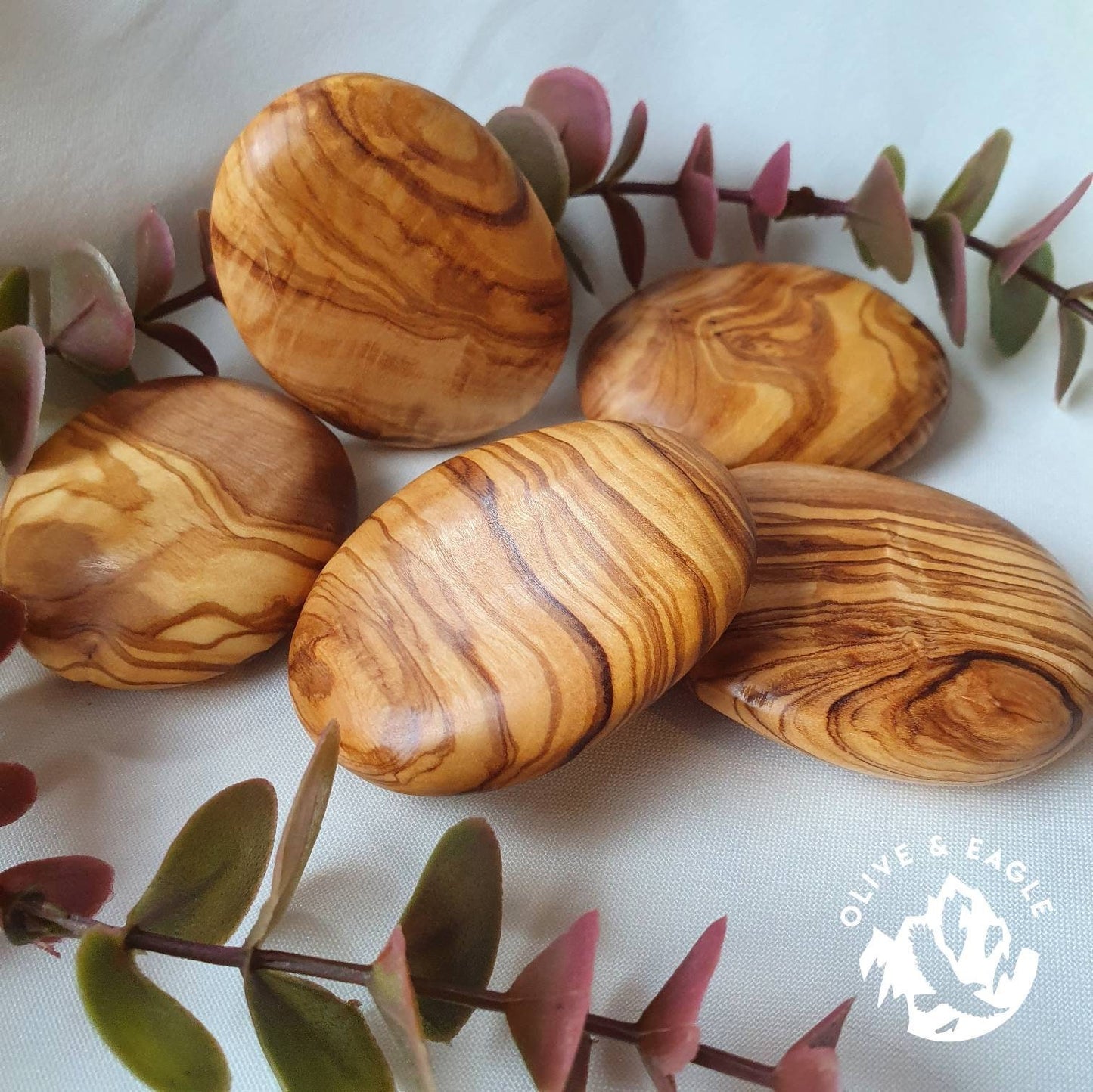 pocket pebble, olive wood , worry wood , pocket hug ,