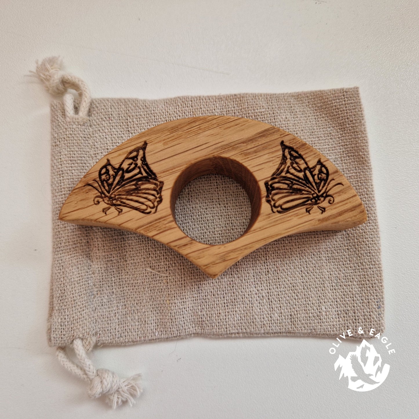 Book page holder dual butterfly