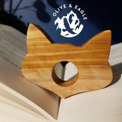 Personalised cat page holder