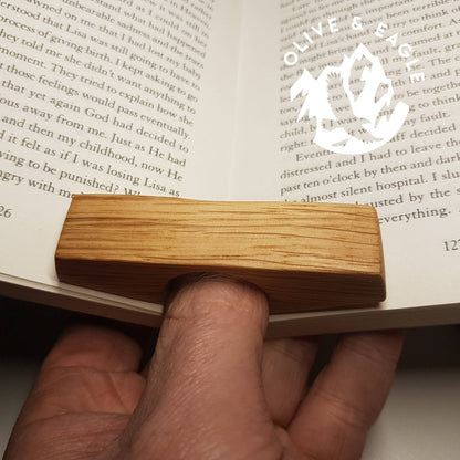 Page spreader, Handmade book holder,