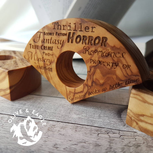 Personalised themed page holder,