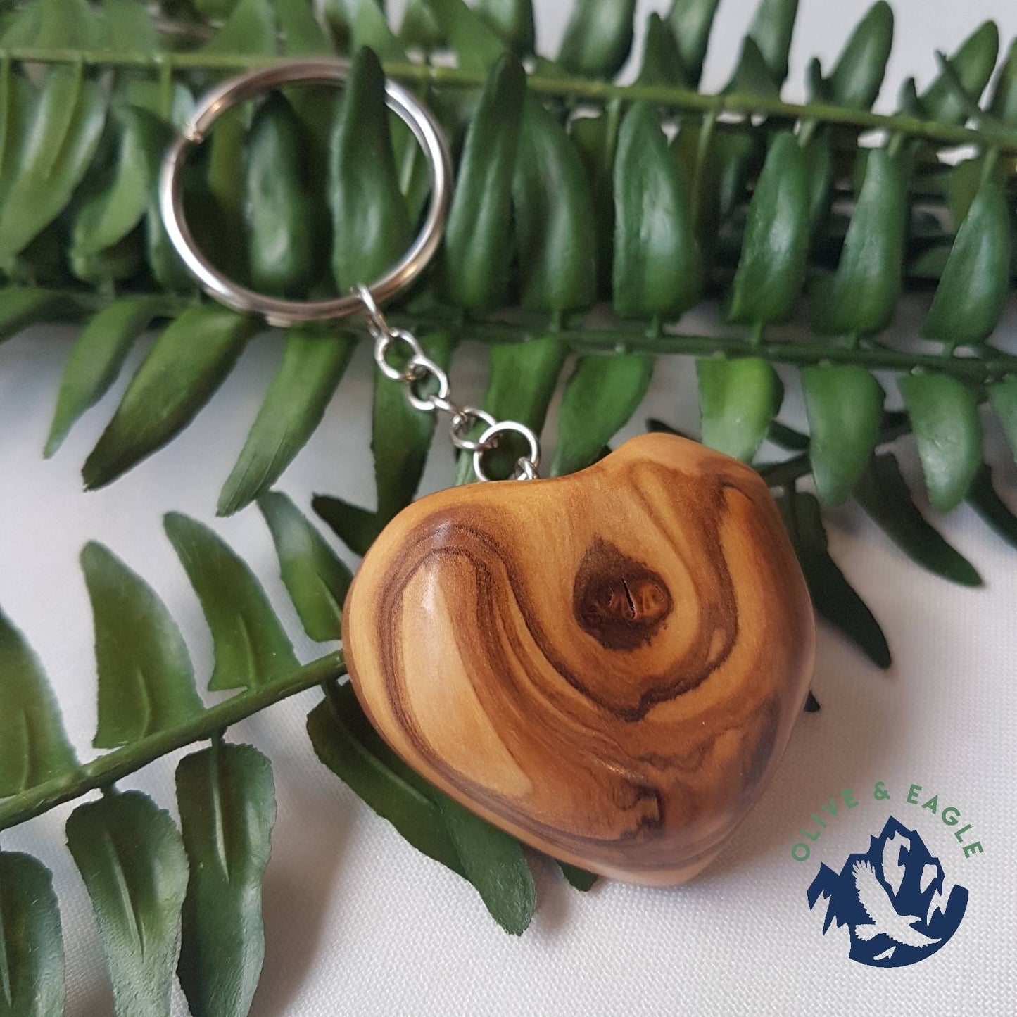 Pocket heart keyring,