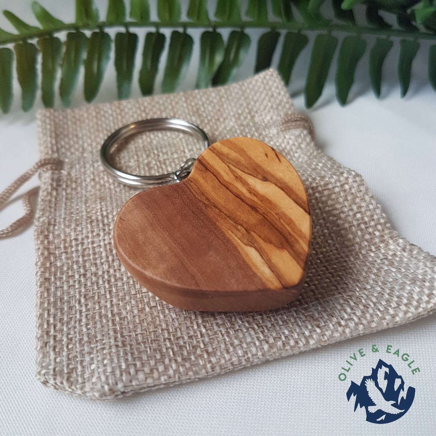 Pocket heart keyring,