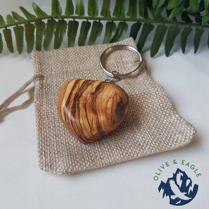 Pocket heart keyring,