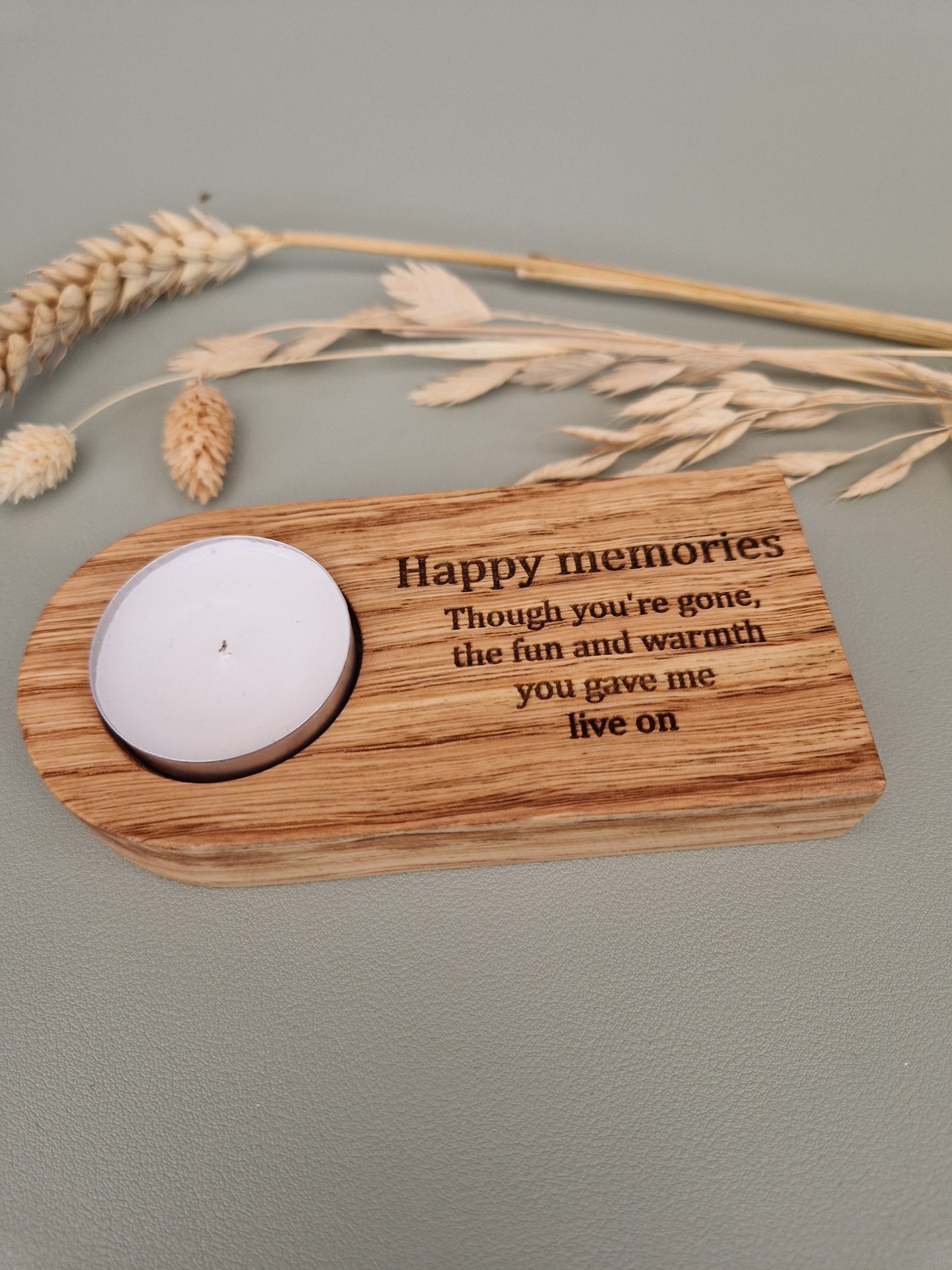 Personalised Tealight Holder