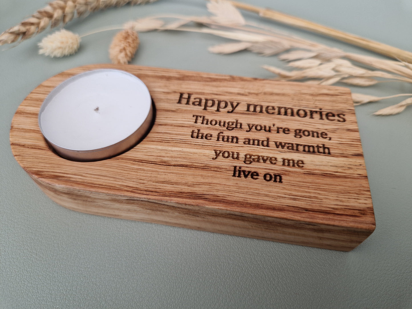 Personalised Tealight Holder