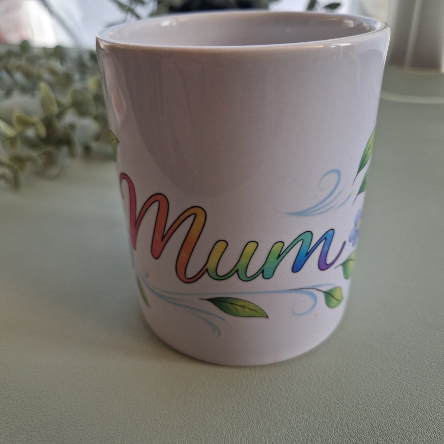 Mum Floral Ceramic Mug