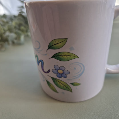 Mum Floral Ceramic Mug