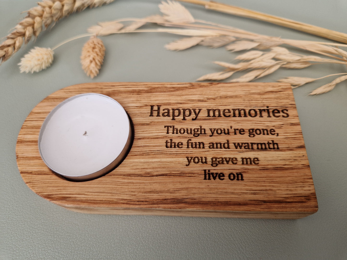 Personalised Tealight Holder