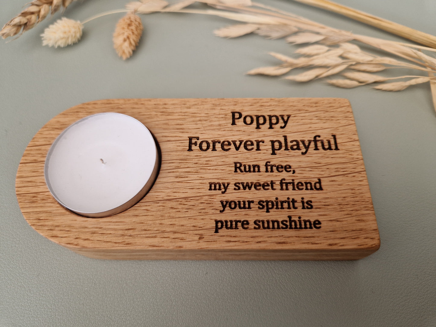 Personalised Tealight Holder