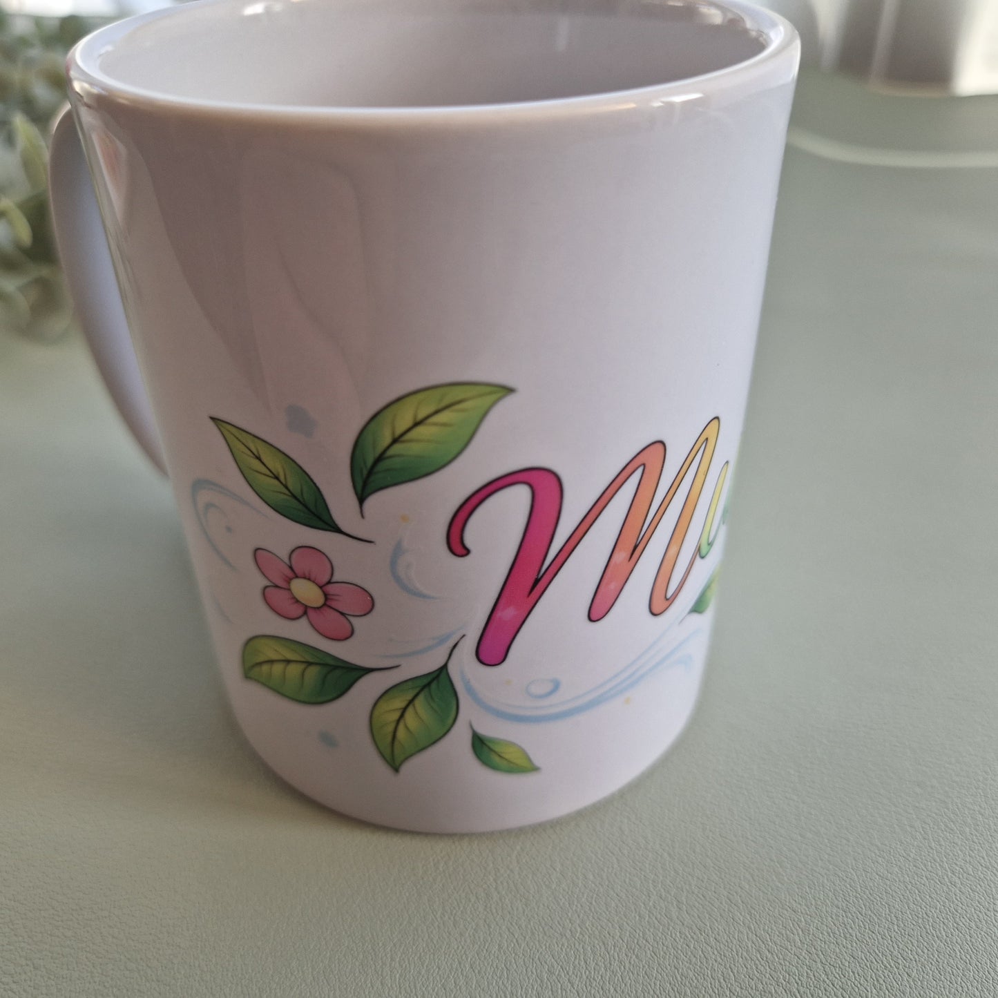 Mum Floral Ceramic Mug